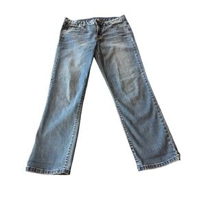 Calvin Klein Women's Medium Light  Wash Straight Size 10 30" Inseam Jeans Denim